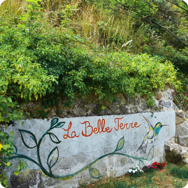 Fresque La Belle Terre